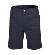 RMPC033-Men's Cotton Stretch Mid-Length Jean Shorts