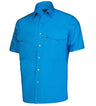 RMX002S-RMX New Generation Flexible Fit Utility Shirt, Solid Colour Short Sleeve