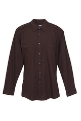 S001ML-Mens Military Long Sleeve Shirts