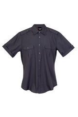 S001MS-Mens Military Short Sleeve Shirts