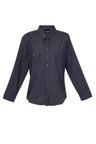 S002FL-Ladies Military Long Sleeve  Shirt