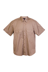 S005MS-Cotton Drill  Work Short Sleeve Shirt