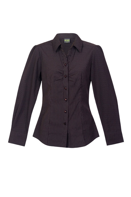 S008FL-Ladies Urban Stripe Shirt