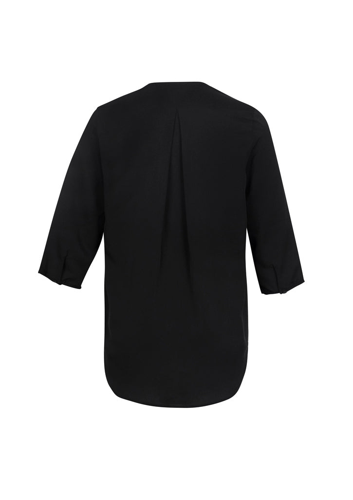 S015LT-Lily Ladies Longline Blouse
