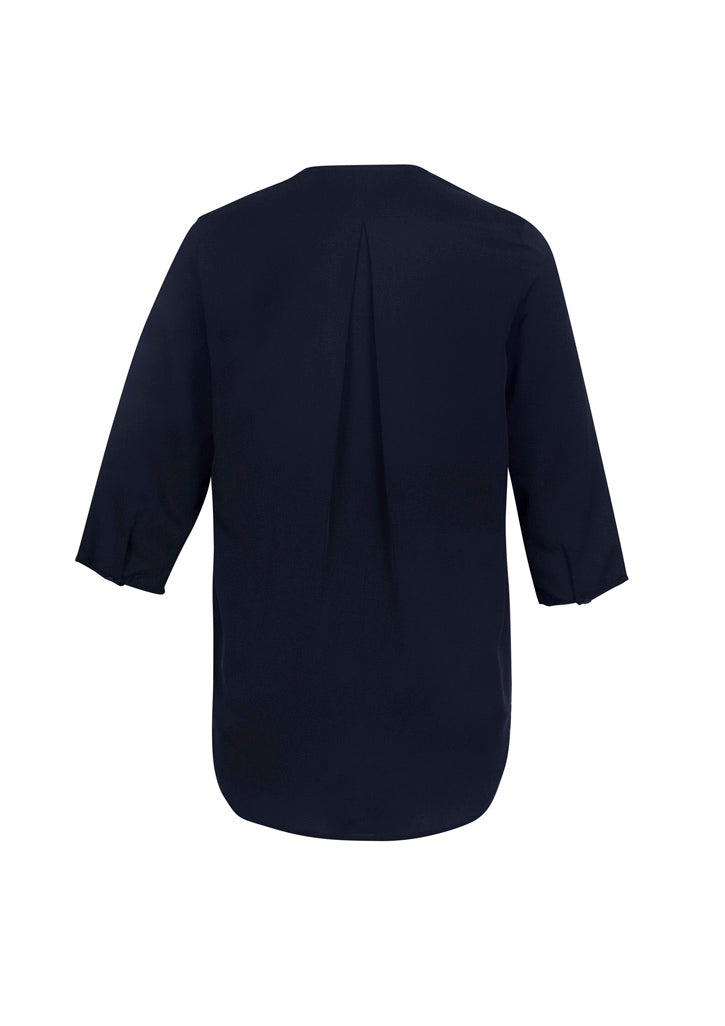 S015LT-Lily Ladies Longline Blouse