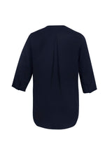 S015LT-Lily Ladies Longline Blouse