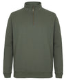 S3FSZ-C Of C Brass 1/2 Zip Sweat