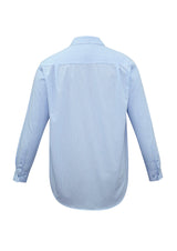 SH816-Mens Micro Check Long Sleeve Shirt