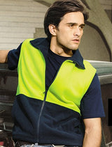 SJ0541-Hi-Vis Polar Fleece Vest