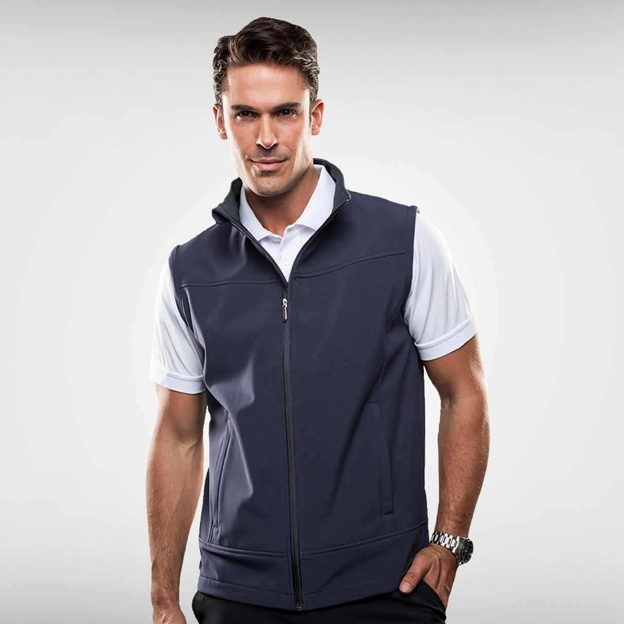 SLR087-Men's Alpine Soft-Tec Vest