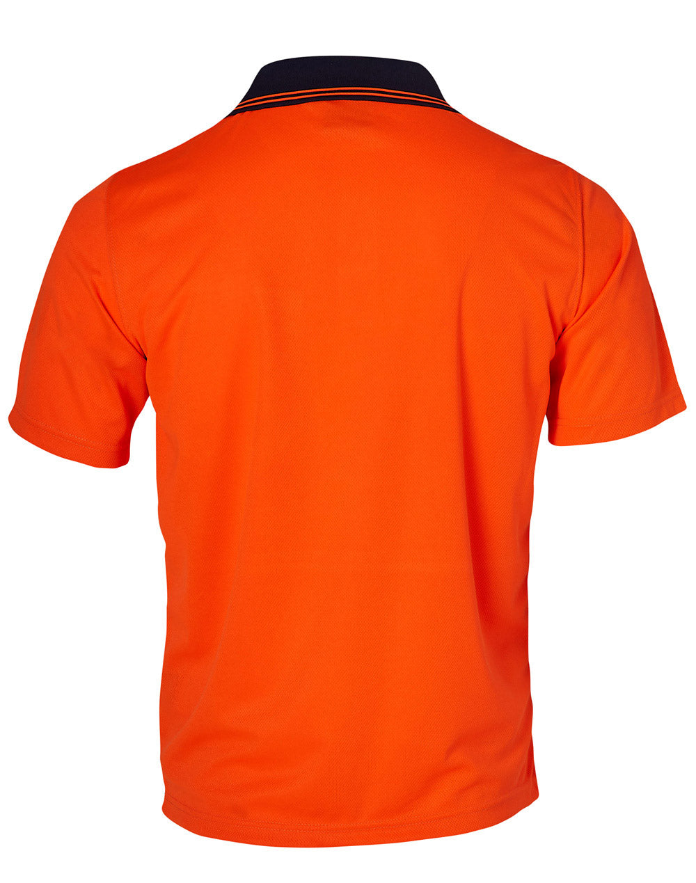 AIW SW01TD HI-VIS SHORT SLEEVE TRUEDRY MICRO-MESH SAFETY POLO