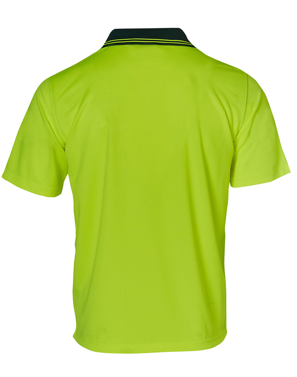 AIW SW01TD HI-VIS SHORT SLEEVE TRUEDRY MICRO-MESH SAFETY POLO