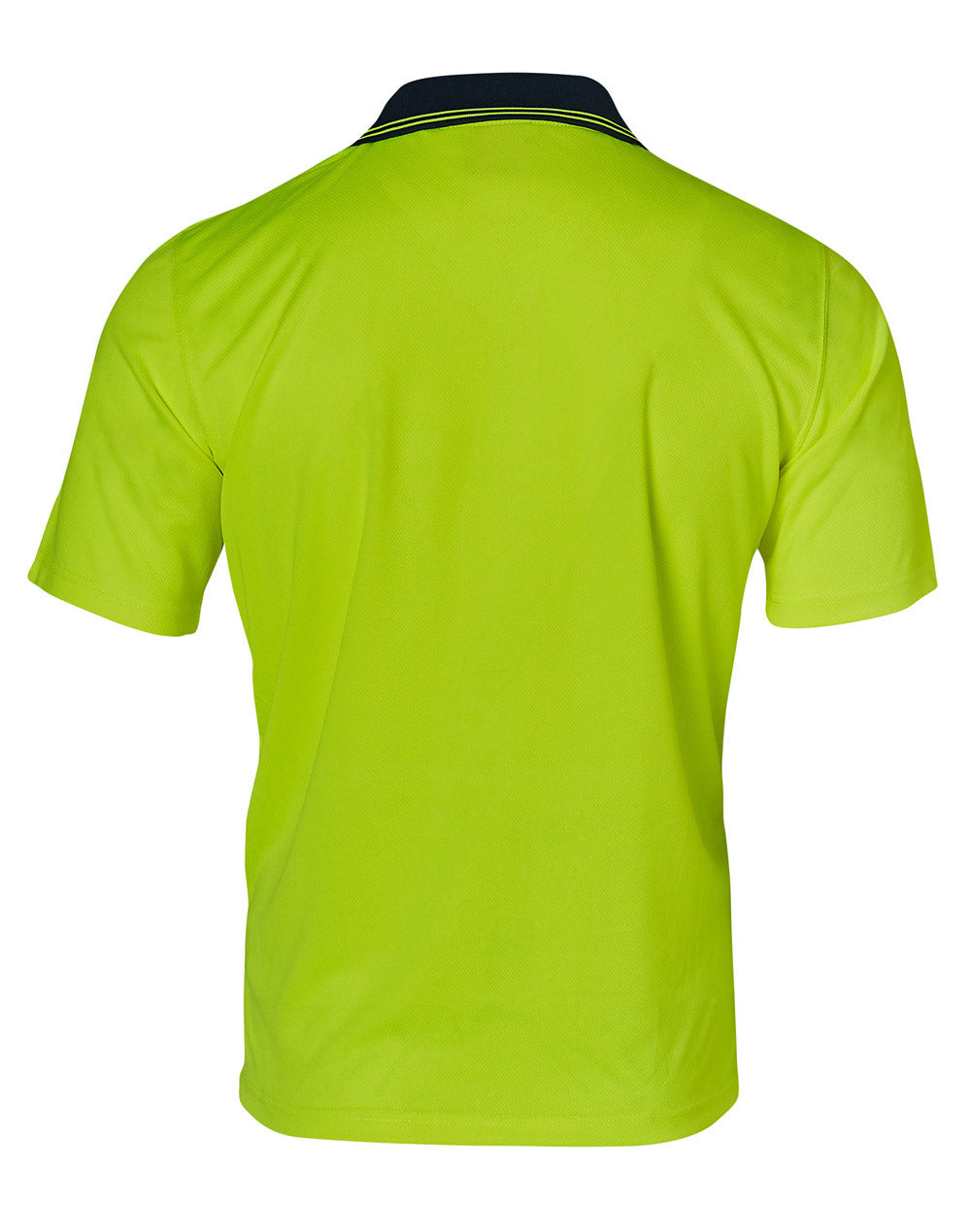 AIW SW01TD HI-VIS SHORT SLEEVE TRUEDRY MICRO-MESH SAFETY POLO