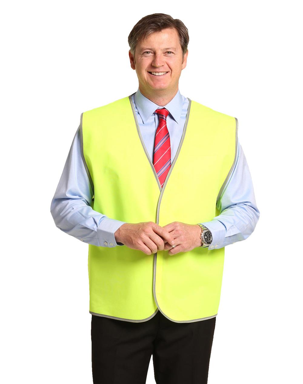 AIW SW02A HI-VIS SAFETY VEST ADULT