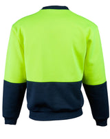 SW09 HI-VIS TWO TONE CREW NECK