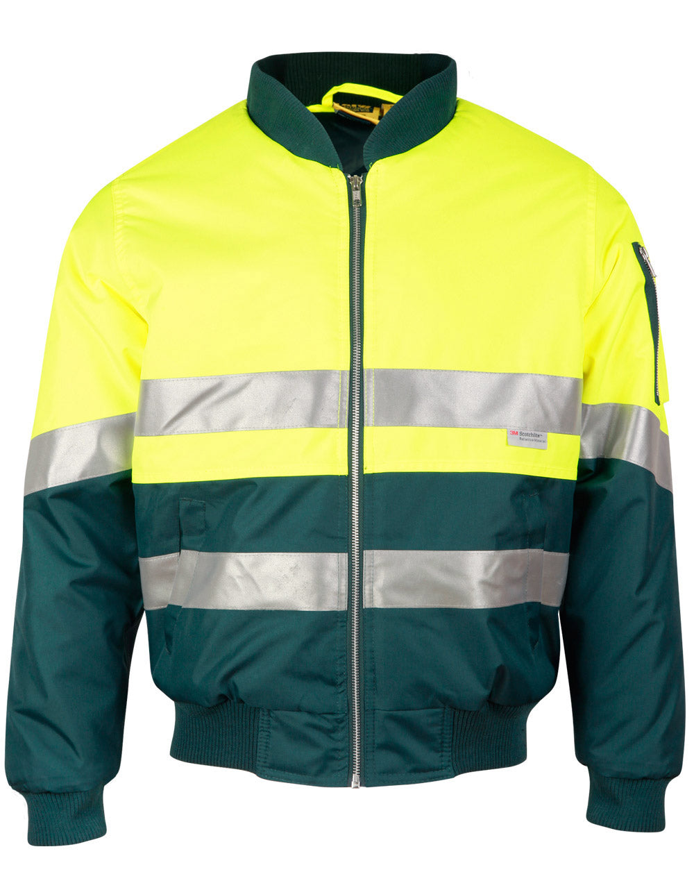 AIW SW16A HI-VIS TWO TONE FLYING JACKET WITH 3M TAPES