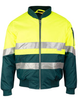 AIW SW16A HI-VIS TWO TONE FLYING JACKET WITH 3M TAPES