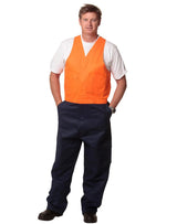 AIW SW202 HI-VIS ACTION BACK MEN'S OVERALL STOUT SIZE