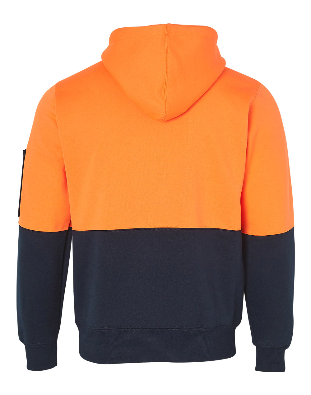 SW38 HI-VIS TWO TONE FLEECY HOODIE UNISEX