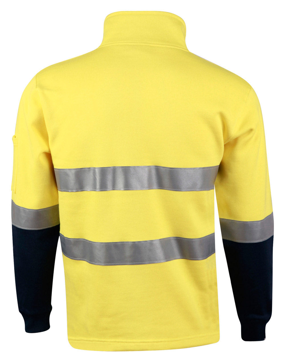 SW48 HI-VIS TWO TONE COTTON FLEECE SWEAT