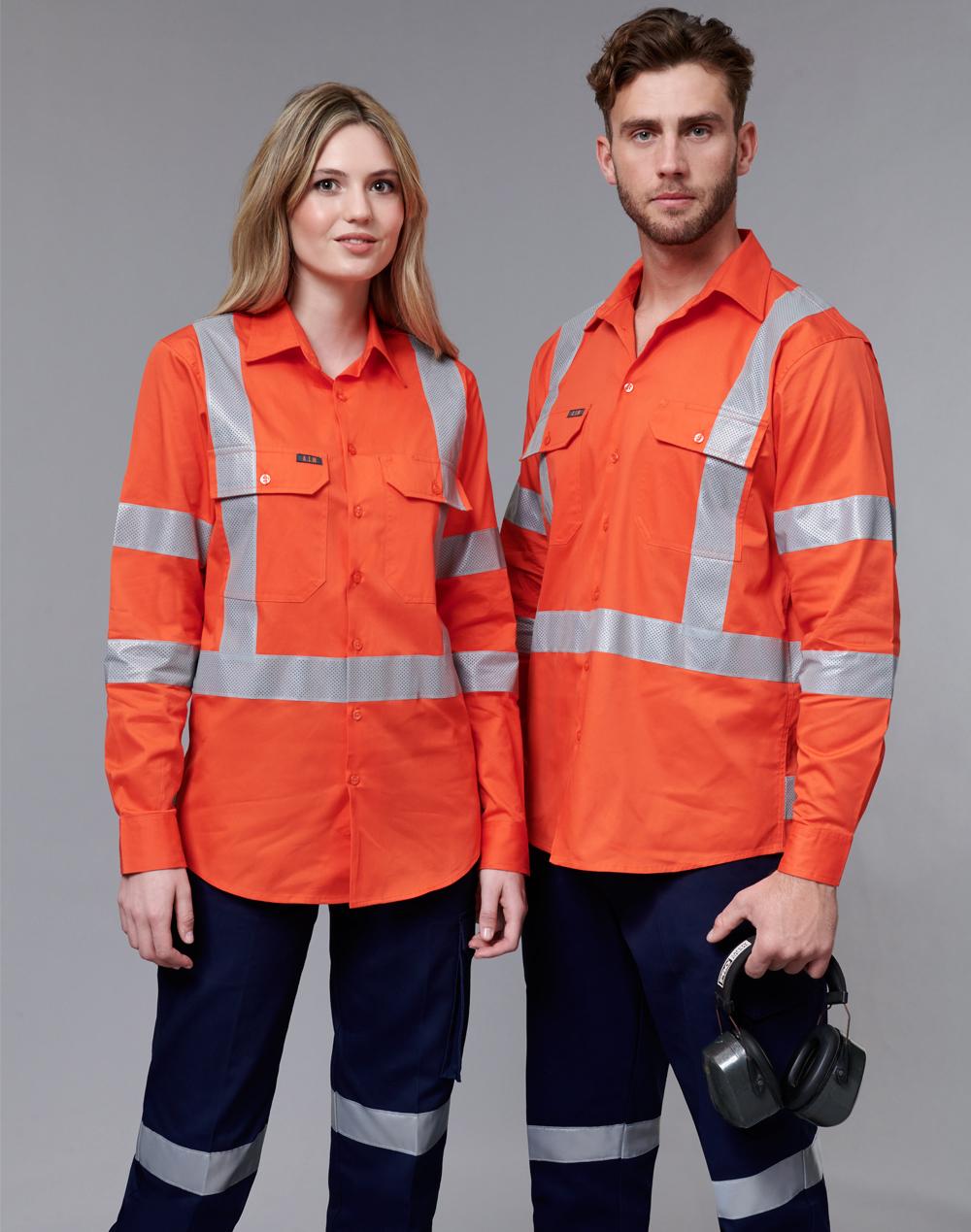 SW66 NSW Rail Lightweight Safety Shirt