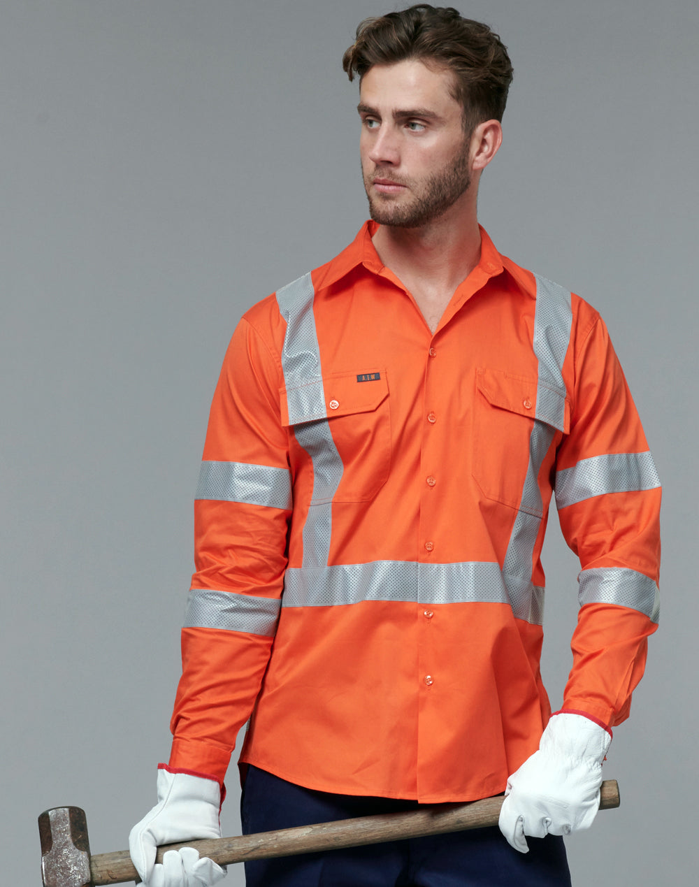 SW66 NSW Rail Lightweight Safety Shirt