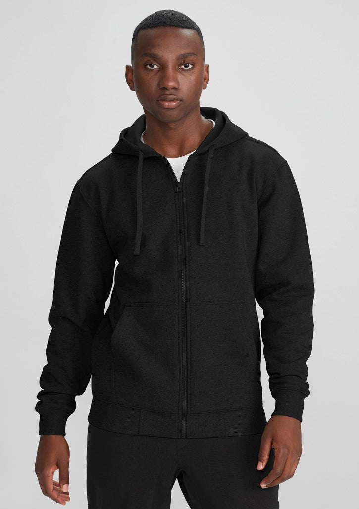 SW762M-Mens Crew Zip Hoodie