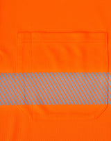 SW85 UNISEX COOLDRY SEGMENTED SS POLO
