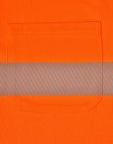 SW85 UNISEX COOLDRY SEGMENTED SS POLO