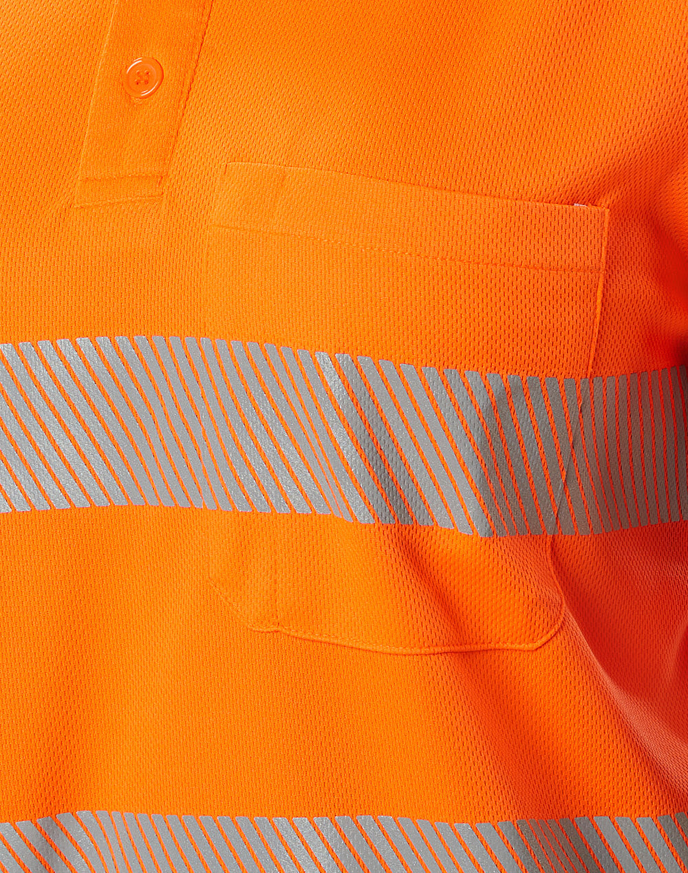 SW85 UNISEX COOLDRY SEGMENTED SS POLO