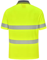 SW85 UNISEX COOLDRY SEGMENTED SS POLO