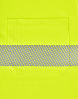 SW85 UNISEX COOLDRY SEGMENTED SS POLO