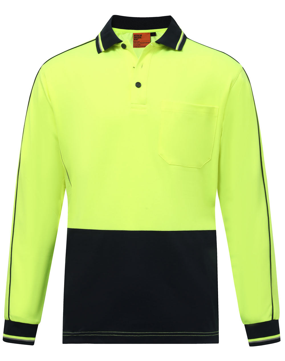 SW90 Hi-Vis Sustainable Cool-Breeze Truedry Safety L/S Polo