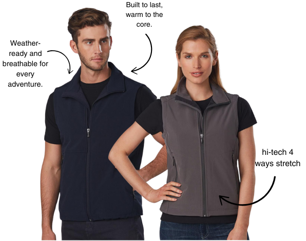 Softshell Hi-Tech Vest Bundle