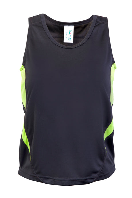 T308SG-Kids Accelerator Cool-Dry Singlet