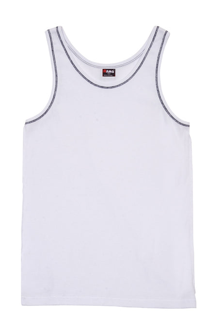 T703HB-Mens Rib Singlet