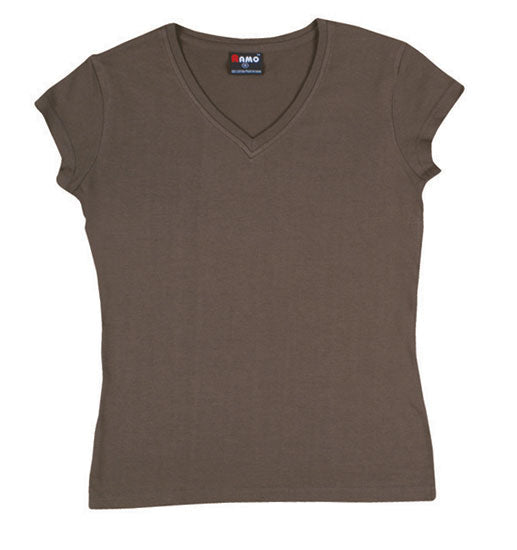 T727LD-Ladies V Neck