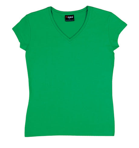 T727LD-Ladies V Neck