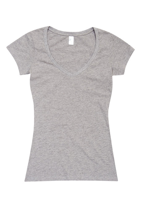 T727LD-Ladies V Neck