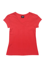 T727LD-Ladies V Neck