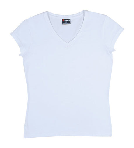 T727LD-Ladies V Neck