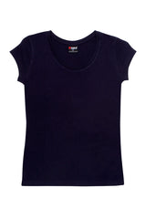 T929LD-Ladies Jersey Scoop  Neck Tee