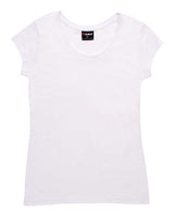 T929LD-Ladies Jersey Scoop  Neck Tee