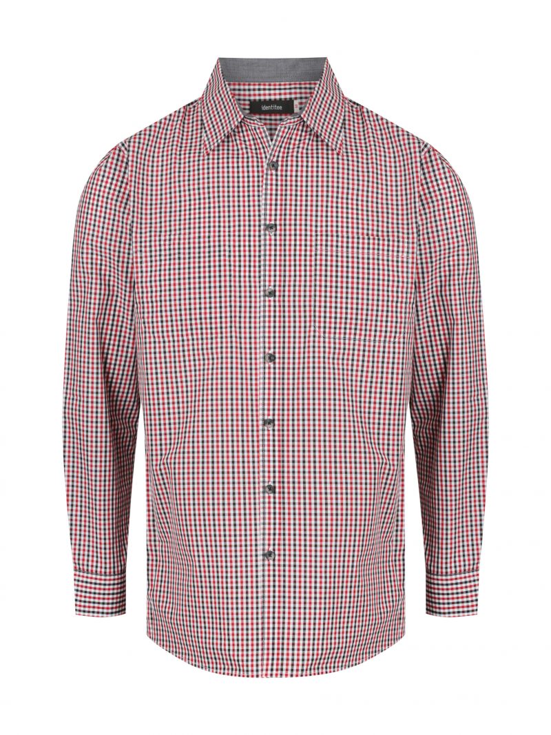 W54-Hudson - Mens Long Sleeve Shirt