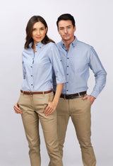 W67-Reuben - Ladies 3/4Sleeve Shirt