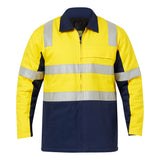 WJ8019-Hi Vis Quilted Jkt W/Tape