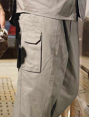 WK616-Cotton Drill Cargo Pants