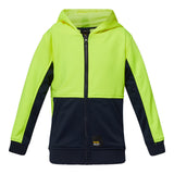 WK8015-KIDS HI VIS HOODIE