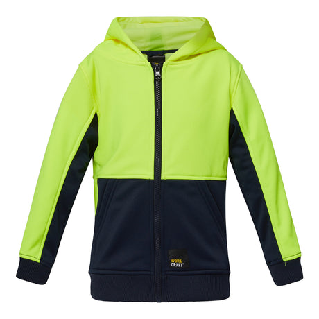 WK8015-Hi Vis Kids Hoodie