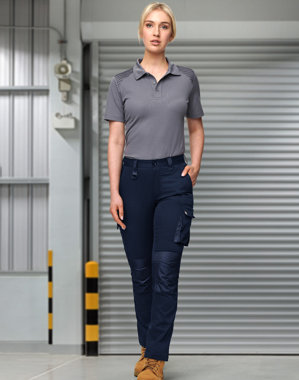 WP05 Unisex Utility Stretch Cargo Work Pants